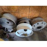 (7) Steel/ Aluminum Tractor Rims