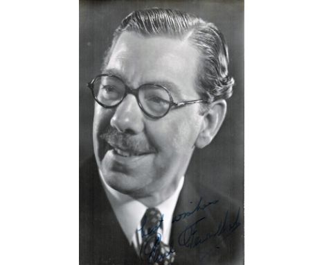 Music, Paul Fenoulhet vintage signed 6x4 black and white photograph. Fenoulhet was a Jazz trumpeter, trombonist, cellist and 