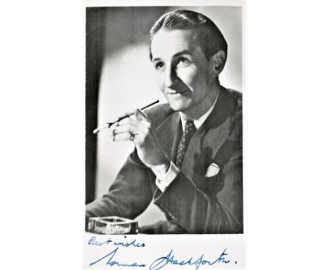 Musician, Norman Hackforth signed vintage approx 6x4 black and white photograph. Hackforth (20 December 1908 - 14 December 19