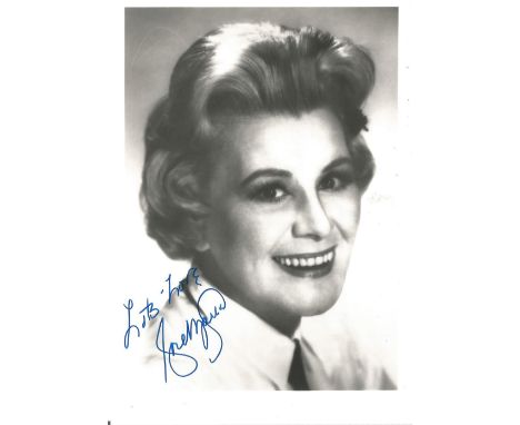 Rose Marie signed 7x5 black and white photo. Rose Marie (born Rose Marie Mazzetta; August 15, 1923 - December 28, 2017) was a