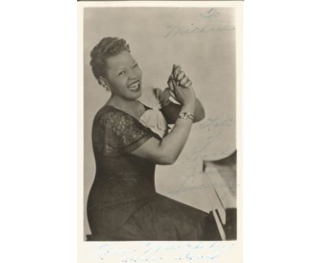 Rose Murphy signed 6x4 black and white vintage photo dedicated. Rose Murphy (April 28, 1913 - November 16, 1989) was an Ameri