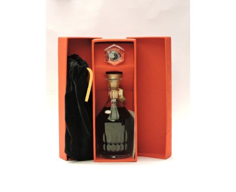Hennessy XO in Baccarat Crystal Decanter (in velvet bag and presentation box)