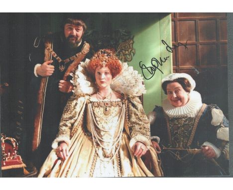 Stephen Fry signed 10x8 colour photograph pictured during his time playing General Melchett in Blackadder Goes Forth. Good co