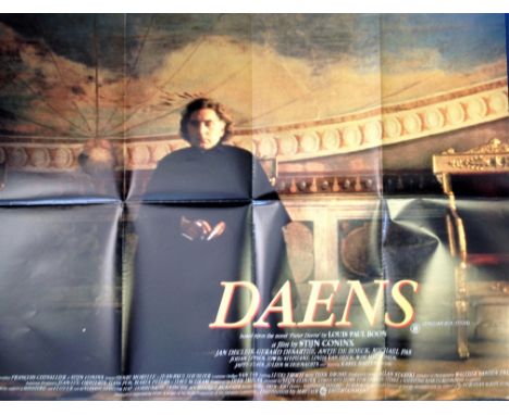 Daens approx 30x40 original movie poster from 1992 Belgian period drama film starring Jan Decleir, Gerard Desarthe and Antje 
