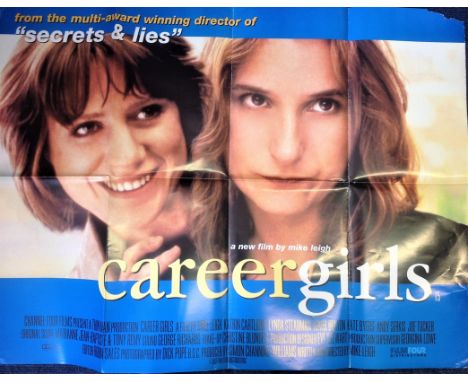 Career Girls 30x40 approx movie poster from the 1997 British dramatic comedy film written and directed by Mike Leigh which te