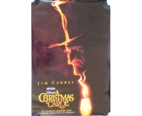 Disneys A Christmas Carol 40 x30 movie poster from the 2009 American 3D computer-animated dark fantasy film written, co-produ