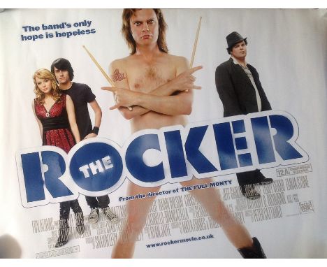 The Rocker 40x30 movie poster from the 2008 American comedy film directed by Peter Cattaneo and written by Maya Forbes and Wa