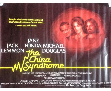 The China Syndrome 40x30 movie poster from the 1979 American drama neo noir thriller film directed by James Bridges and writt