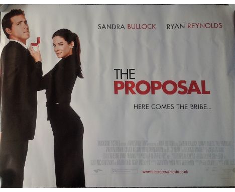 The Proposal 40x30 movie poster from the 2009 American romantic comedy film directed by Anne Fletcher and written by Peter Ch