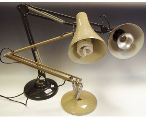 An Angle poise desk lamp, another similar  (2) 