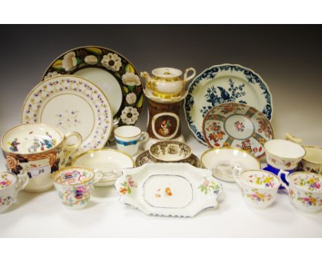 Decorative Ceramics - 18th Century &amp; Later - Barr Flight &amp; Barr royal porcelain works Worcester plate; Worcester pine