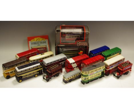 Corgi - various Routemaster Buses including K &amp; M Gagg of Bunny, Confidence, GM Buses, EastEnders etc; Corgi 97837 Leylan