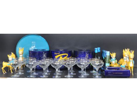 A large and extensive collection of vintage retro 20th century Babycham advertising ware / collectors ware to include: three 