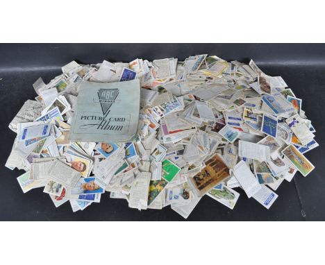 A collection of vintage 20th century cigarette cards comprising of Brooke Bond, Imperial Tobacco, Wills, John Player, . Subje