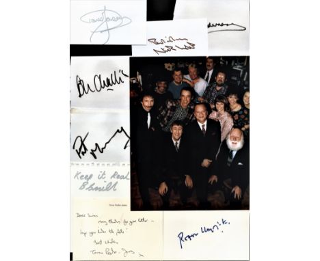 Only Fools and Horses signature collection includes autograph pages from stars of the British comedy such as David Jason, Rog