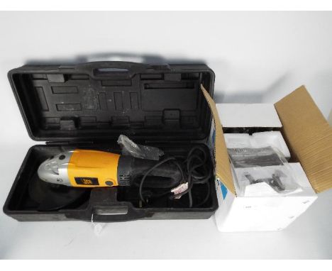 Pro Max - A boxed 200w bench grinder and a JCB angle grinder in carry case. [2]

All items must be paid for and collected (or