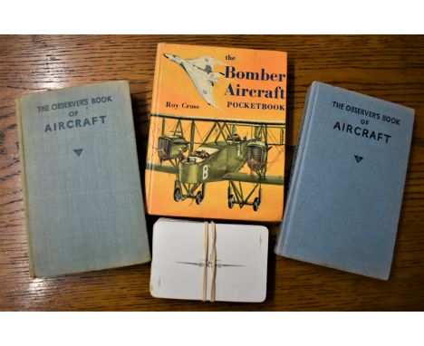 WWII British Anti-Air/Civilian Defence Aircraft Spotters Playing  Cards, in the design of a Playing Card deck displaying the 