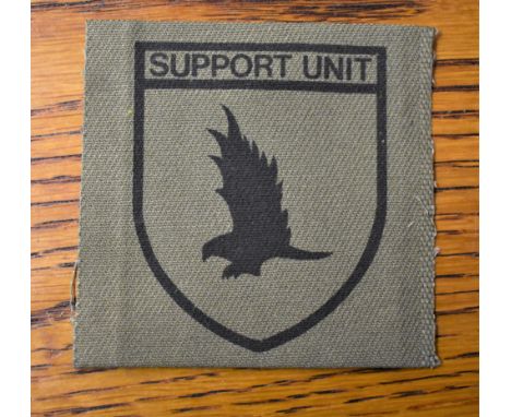 Rhodesian Army Support Unit Cloth sleeve Patch badge insignia