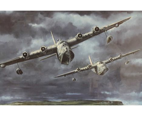 Michael Rondot, (20th century), Constant Endeavor, Artisit Proof no. 47, signed by the artist with various other crew signatu