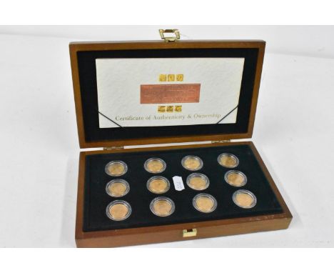 United Kingdom - British Gold Sovereigns (12) - Royal Mint ' Three Monarchs Mintmark Set', comprising of Victoria (1837-1901)