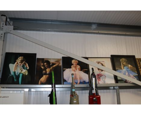 Jack Ireland three oil on canvas portrait studies and two Charlotte Mckay, oil on canvas portrait studies