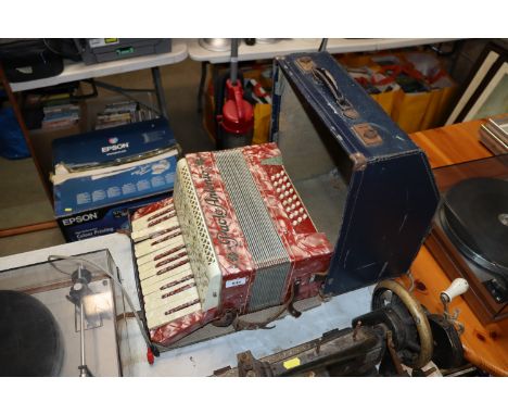 A Paolo-Antonio accordion in case