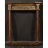 A 19th Century Tabernacle frame, rebate size - 16" x 13" (40.5 x 33cm).