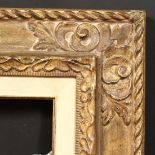 A 20th Century Continental frame, rebate size - 16" x 22" (40 x 55cm).