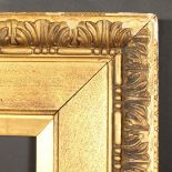 A 19th Century Watts frame, rebate size 30" x 50" (76 x 127cm).
