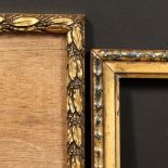 Two gilt frames, rebate size - 16" x 17.75" (40.5 x 45cm) & 19.75" x 13.75" (50 x 35cm) (2).