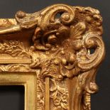 A 20th Century Continental frame, rebate size (very wide rebate) 12" x 18" (31 x 46cm).