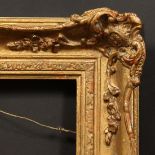 A 20th Century swept frame, rebate size - 12" x 16" (30.5 x 41cm).