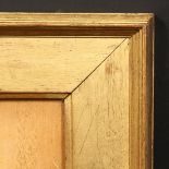 A Scottish frame with gilded oak slip, rebate size - 10.5" x 14.75" (27 x 37cm).