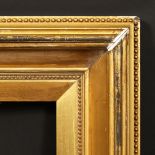A 19th Century moulded frame, rebate size - 14" x 18" (36 x 46cm).