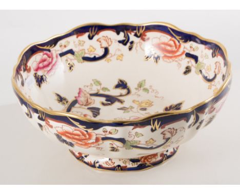 Masons 'Mandalay' bowl. and eight decorative plates to include Spode, Coalport, Aynsley and a Limoges plate made for Stern Br