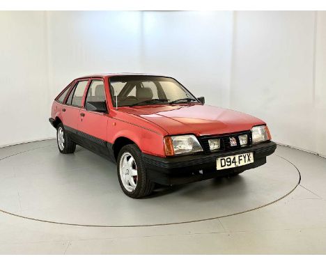 Registration: D94FYX  VIN: W0L000084GV179124 Mileage Showing: 89,000  Transmission: Manual  MOT: First registered October 198