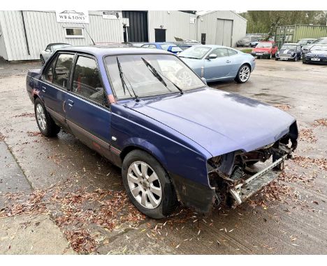 Registration: E222DEO  VIN: W0L000086H6115690  Mileage Showing:   Transmission: Manual  MOT: NoFor restoration Non-runnerFirs