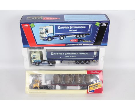 Corgi - Two boxed 1:50 scale diecast vehicles from Corgi. Lot includes#5675 'Modelzone Exclusive' Collectors Edition Caffrey 