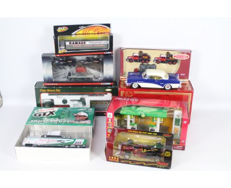 Corgi, Mira, Snap-On, Others - A collection of 8 boxed diecast vehicles in various scales. Lot includes Corgi CC12610 Scammel
