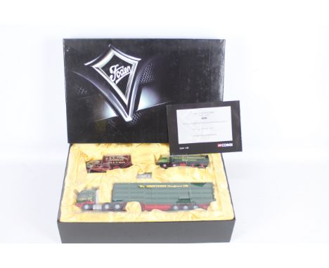 Corgi - A boxed Corgi CC99185 '150 Years of Foden' Limited Edition set. Set contains three models which appear to be in Mint 