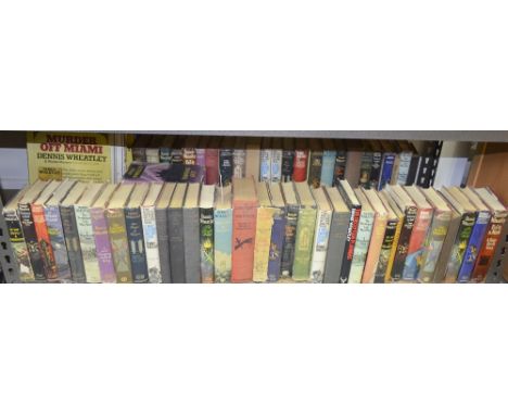 Collection of Dennis Wheatley novels, to include first editions and later printings, the majority with dust wrappers, 