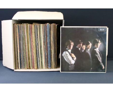 Vinyl - Approx 70 LPs including The Rolling Stones, The Beatles, Black Sabbath, Deep Purple, Thin Lizzy, ZZ Top, Judas Priest