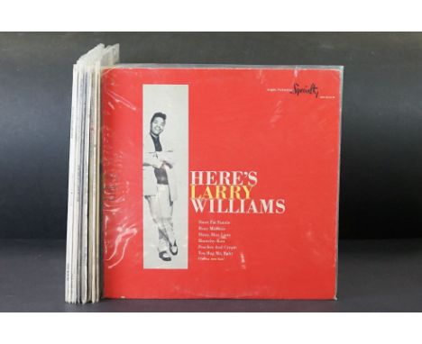 Vinyl - 11 Larry Williams LPs including Here's Larry Williams (Original US press on Speciality Records), The Larry Williams S