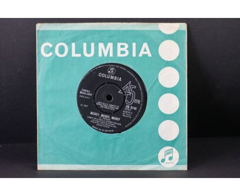 Vinyl - Larry Williams &amp; Johnny Watson Mercy, Mercy, Mercy original UK 7" single on Columbia Records DB8140.  Vg 