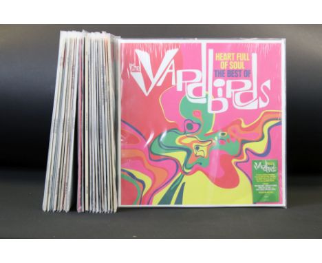 Vinyl - 21 Mod / Beat LPs and 1 12" single to include The Yardbirds, The Kinks, The Who, The Hunters, Cliff Bennett &amp; The