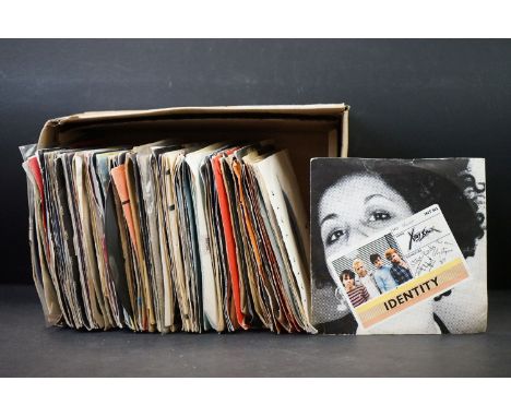 Vinyl - Over 70 Rock &amp; Pop 7" singles including X-Ray Spex, Talk Talk, Depeche Mode, Undertones, Queen, Blondie, Sugarhil