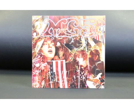 Vinyl - MC5 - Kick Out The Jams. UK 1977 pressing, gatefold sleeve (K 42027) VG+ / EX 