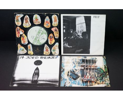 Vinyl – 4 Indie / Alternative rarities to include: Felt – Something Sends Me To Sleep (UK 1981 Cherry Red Records) VG+ / EX-.