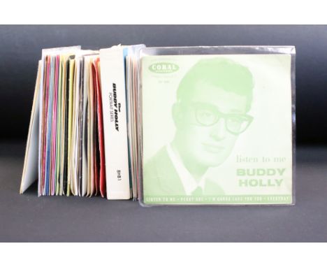 Vinyl - Over 40 Buddy Holly And The Crickets E.P.’s and singles and one box set including 7 original EP’s, demo / promos and 