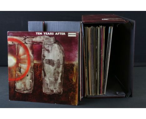 Vinyl - 25 UK pressing Rock / Beat / Mod albums to include: Ten Years After - Ten Years After (original UK 1st pressing brown